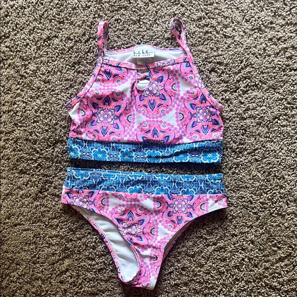 Nicole Miller Girls Bikini Size 10